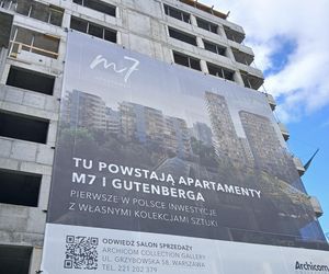 Apartamenty M7 w Warszawie w budowie