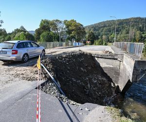 Powódź 2024: Stary Gierałtów po zalaniu jest odcięty od świata