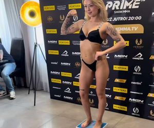 Wiktoria Borkowska, zawodniczka PRIME MMA 13