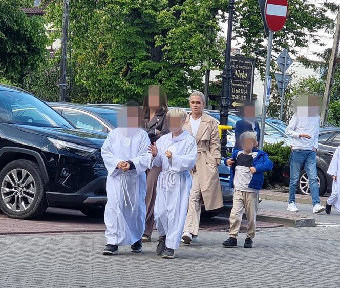 Marcin Mroczek na białym tygodniu komunijnym