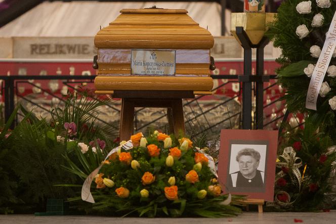 POGRZEB MARII ZIEMIEC, MATKI KRZYSZTOFA ZIEMCA