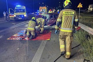 Wypadek w Brzezinach