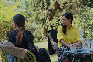 M jak miłość odc. 1689. Magda (Anna Mucha), Iza (Adriana Kalska)