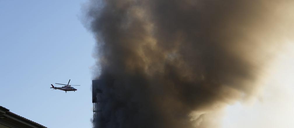 Cud we Włoszech! 15-piętrowy wieżowiec spłonął, nikomu nic się nie stało