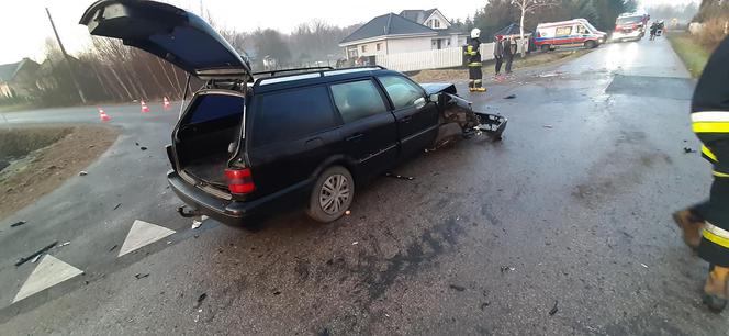 Kierowca nie ustąpił pierwszeństwa. 
