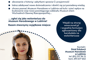 Muzeum Narodowe w Lublinie szuka wolontariuszy
