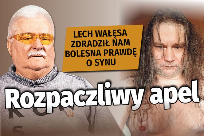 Lech Wałęsa zdradził nam bolesna prawdę o synu