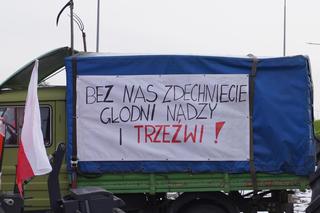 Protest rolników w Podlaskiem. Ciągniki blokują drogi w całym województwie! 