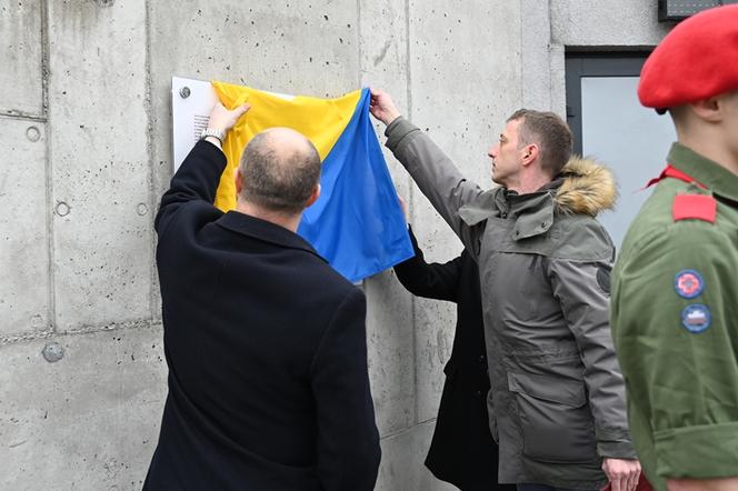 Upamiętniono tablicą pamiątkową zmarłą prezydent Rudy Śląskiej