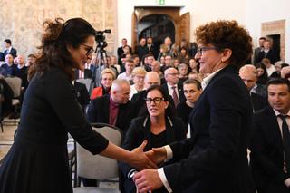 Aleksandra Dulkiewicz po ślubowaniu na prezydenta Gdańska. Poznaliśmy też przewodniczących rady miasta