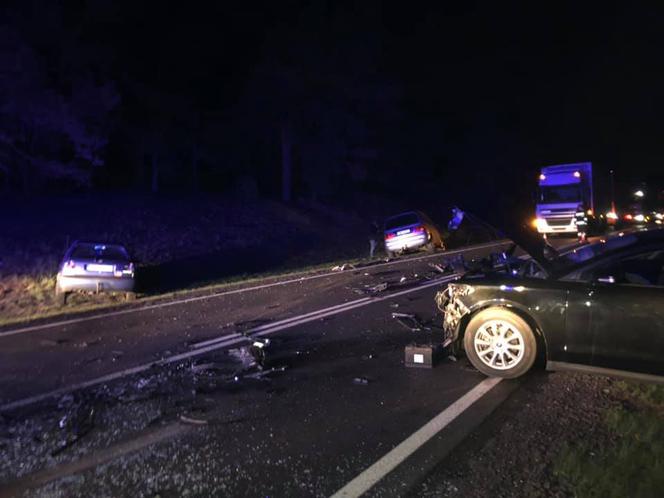 Groźny wypadek w Przyłubiu na DK 10! Aż 5 osób trafiło do szpitala, w tym kilkuletnie dziecko! [ZDJĘCIA]