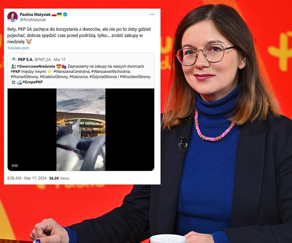 Paulina Matysiak o PKP