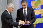 Thorbjoern Jagland i Barack Obama