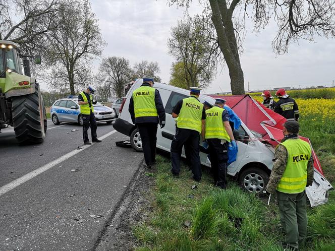 Wypadek na S5 między Lesznem a Bojanowem