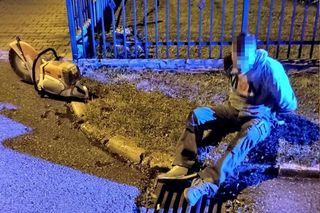 Ukradli sprzęt i kable, rzucili łup i uciekali. Nie udało się