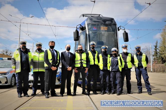 Szkolenie MPK Wrocław dla policjantów z drogówki