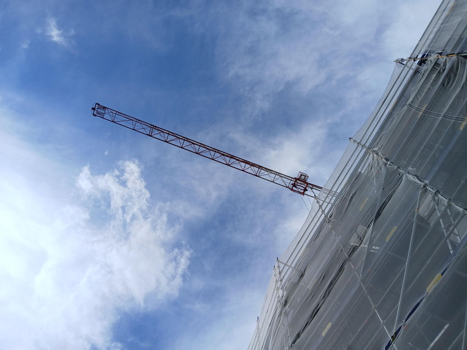 Villa Bogoria w Warszawie podczas budowy