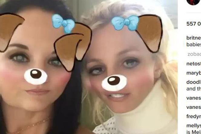 Britney Spears z przyjaciółką