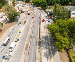 Tramwaj na Stegny w Warszawie