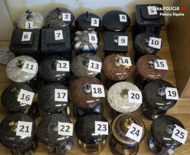 60-latek kradł kamienne lampiony z cmentarza