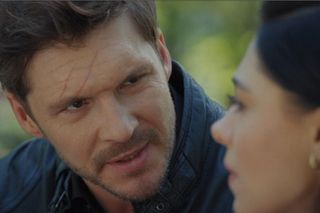 M jak miłość odc. 1884. Marcin (Mikołaj Roznerski), Iza (Adriana Kalska)