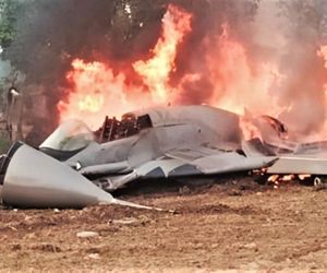 Katastrofa myśliwca MiG-29 w Indiach. Pilot zdążył się katapultować