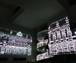 Niezwykły pokaz mappingu 3D w Filharmonii