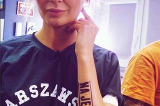 Agnieszka Szulim zrobiła tatuaż na całe przedramię. Zobacz co!