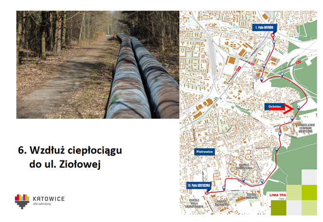 Tramwaj do Kostuchny z centrum Katowic
