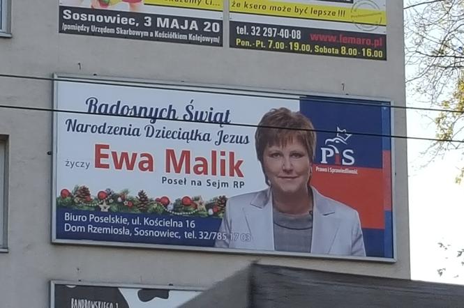 Ewa Malik, plakat Sosnowiec