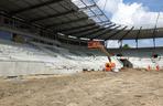 Prace na stadionie Widzewa idą zgodnie z terminami