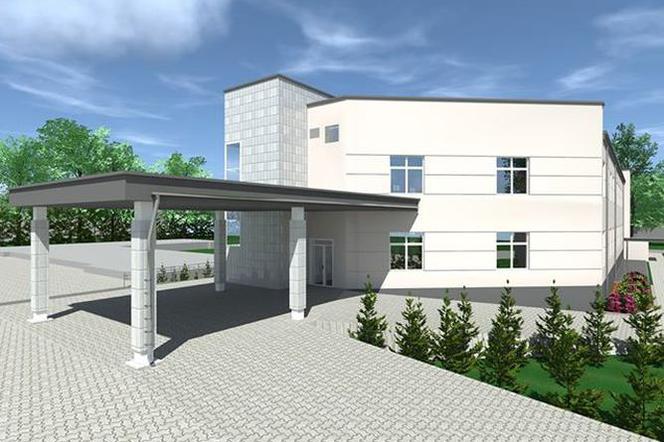 Projekt nowego szpitala w Pionkach 