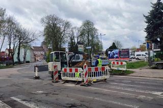 Początek tygodnia z dużymi utrudnieniami w ruchu w Lesznie