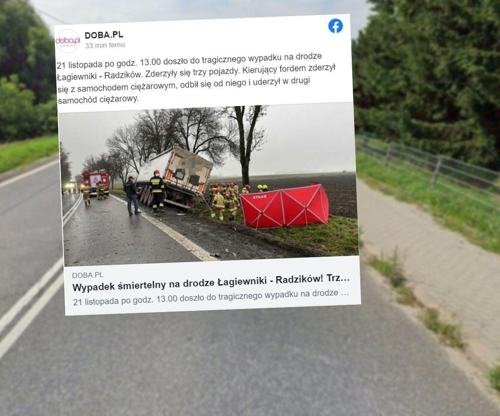 Tragiczny wypadek na DK8 z Wrocławia do Kłodzka. Nie żyją trzy osoby, w tym dziecko