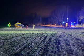 Tragedia na drodze. 21-latek wpadł motocyklem w drzewo. Nie miał szans