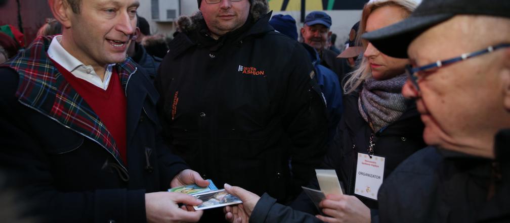 Wiceprezydent Warszawy podzielił się opłatkiem