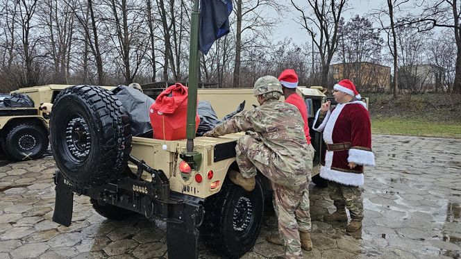 Marsz żołnierzy US ARMY w Drawsku Pomorskim 