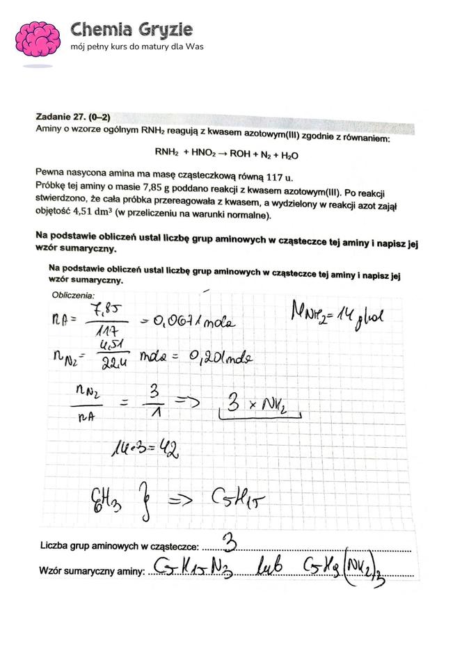 Matura 2024 chemia rozszerzona - arkusze CKE i sugerowane odpowiedzi - formuła 2015