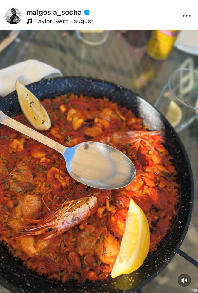 Małgorzata Socha w Hiszpanii