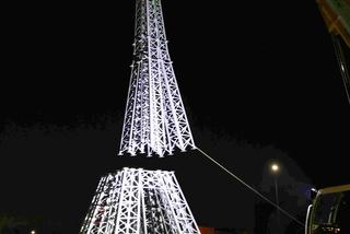 Wieża Eiffla w Rybniku widoczna jest z wielu kilometrów