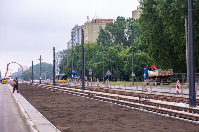 Budowa tramwaju do Wilanowa w Warszawie