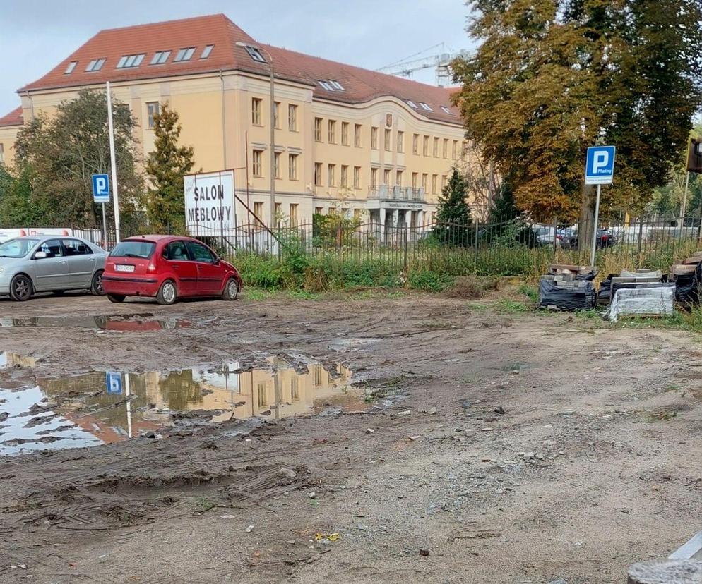 Płatny parking w Gorzowie w nieoczywistym miejscu