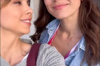 M jak miłość nowy sezon. Aneta (Ilona Janyst), Kasia (Paulina Lasota) na planie