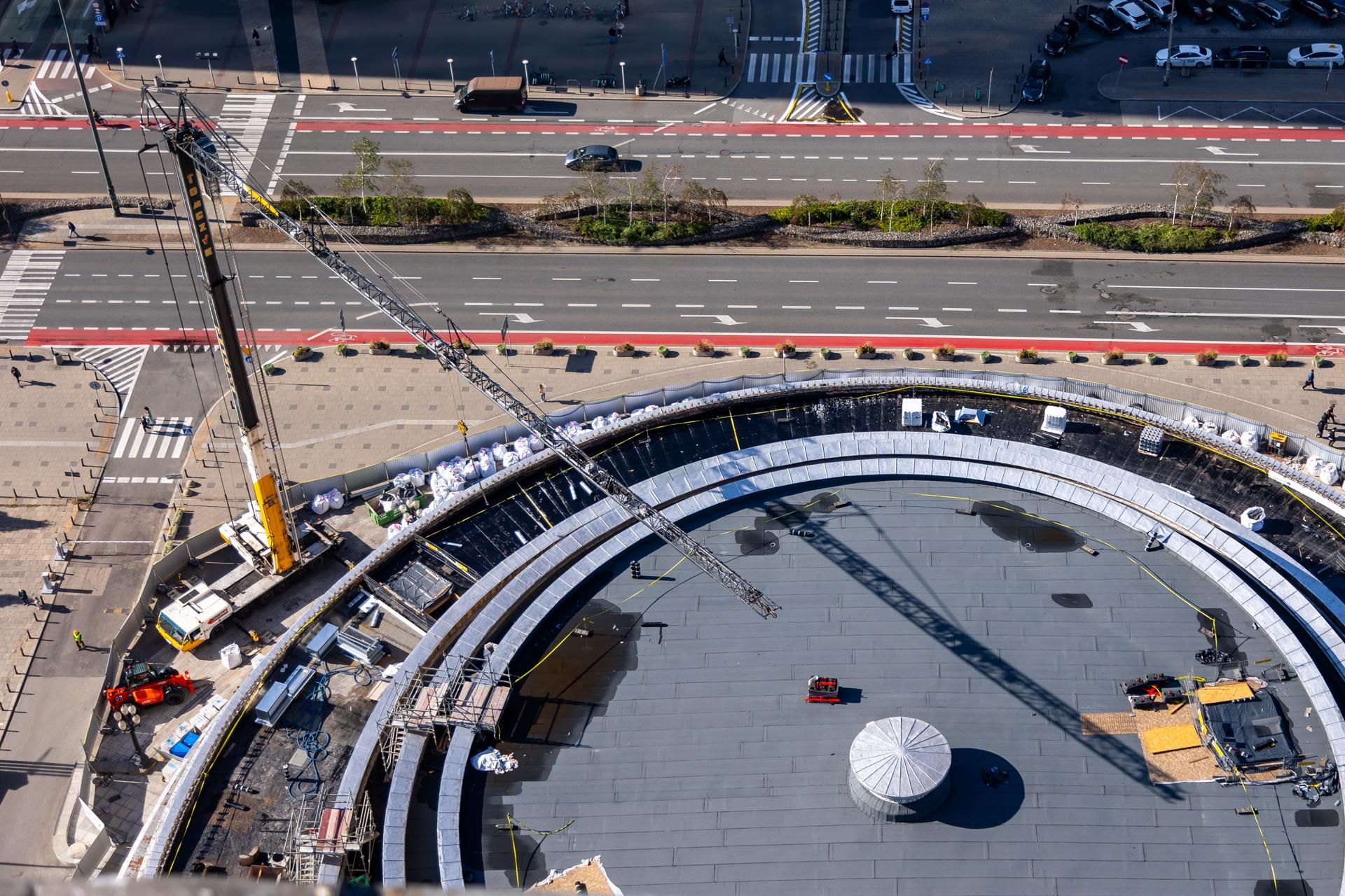 Sala Kongresowa w Warszawie w remoncie