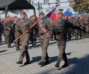 Przysięga żołnierzy WOT w Tarnowskich Górach