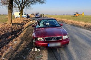 64-letni rowerzysta zginął w wypadku pod Piotrkowem Trybunalskim