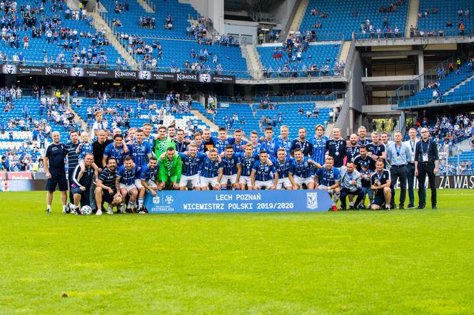 Lech Poznań wicemistrzem Polski! Kolejorz pokonał Jegiellonię Białystok 4:0! [ZDJĘCIA]