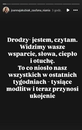 Siostra żegna Tomasza Jakubiaka