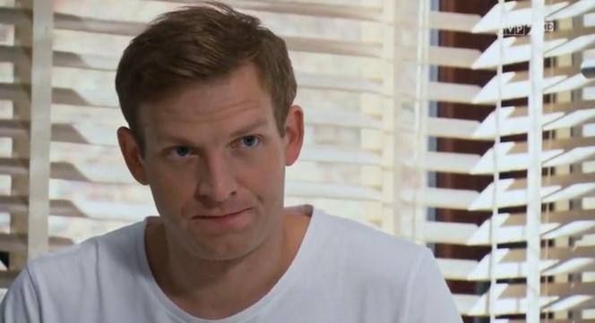 Barwy szczęścia, odcinek 1932. Łukasz (Michał Rolnicki)