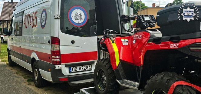 Zaginiona dziewczynka z Dziewkowic odnaleziona. Policja zatrzymała mężczyznę